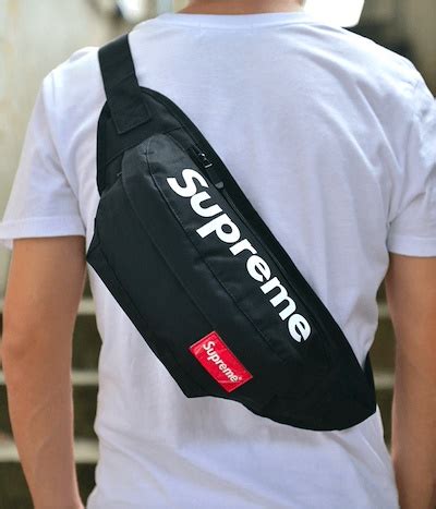 fake supreme bag red|cross body bag men's supreme.